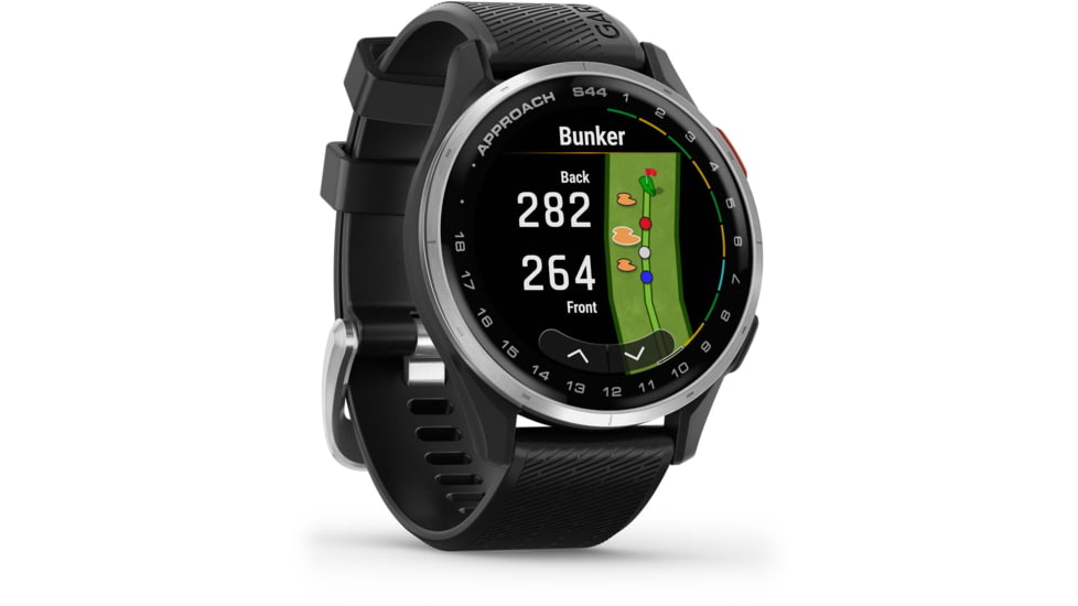 Garmin Approach S44 GPS Golf SmartWatch, Black, 010-03009-00