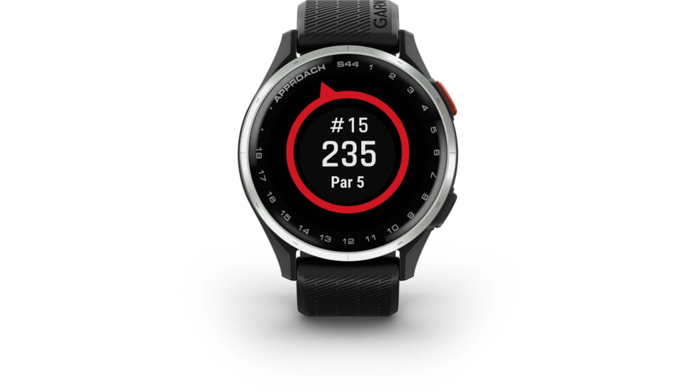 Garmin Approach S44 GPS Golf SmartWatch, Black, 010-03009-00