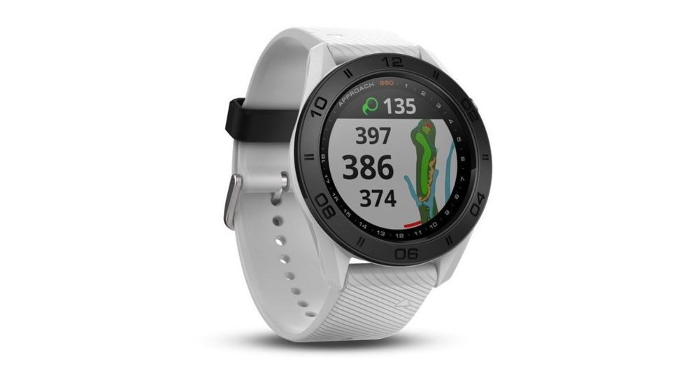 Garmin Approach S60 Golf GPS, WW, White, 010-01702-01