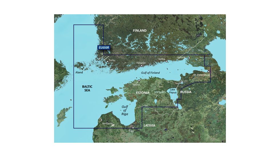 Garmin BlueChart g2 Aland to Vyborg v2010.5-v12 microSD Card w/SD Adapter 010-C0786-20