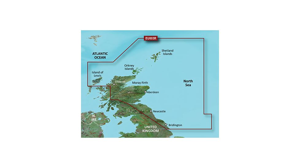Garmin BlueChart g2 Great Britain Northeast Coast v2010.5-v12 microSD Card w/SD Adapter 010-C0762-20