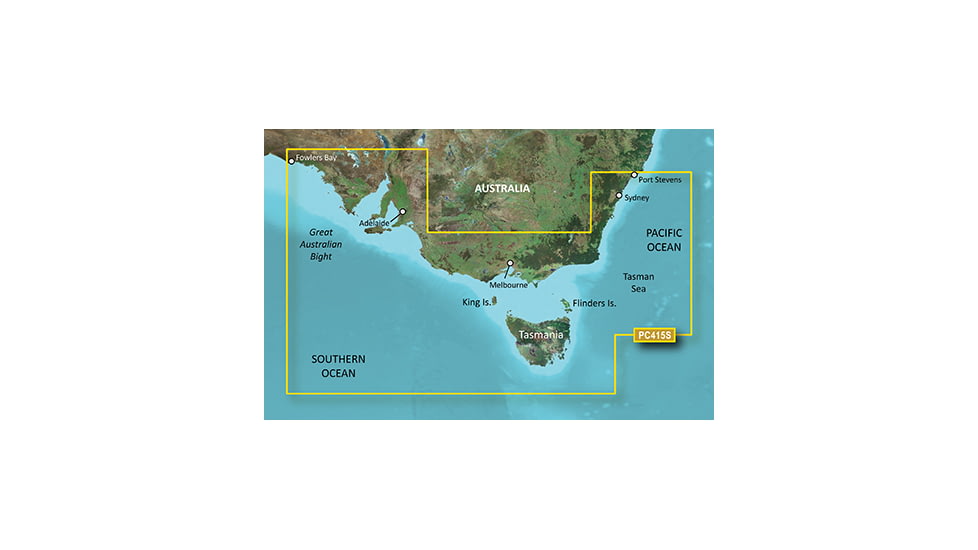 Garmin BlueChart g2 Port Stephens Fowlers Bay v2010.5-v12 microSD Card w/SD Adapter 010-C0873-20