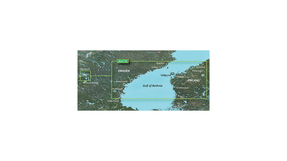 Garmin BlueChart g2 Vision - Gulf of Bothnia Center JUL 08 (EU472S) SD Card 010-C0816-00