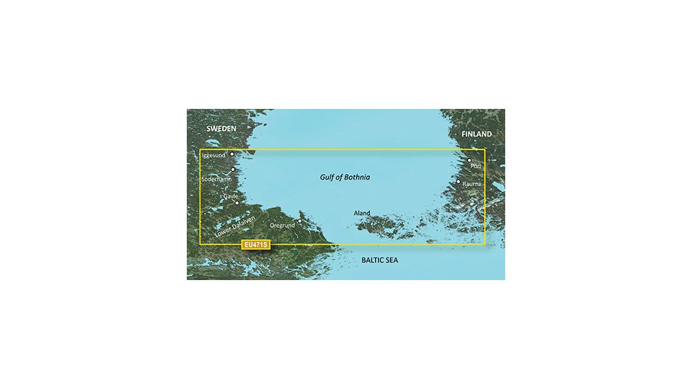 Garmin BlueChart g2 Vision - Gulf of Bothnia South JUL 08 (EU471S) SD Card 010-C0815-00