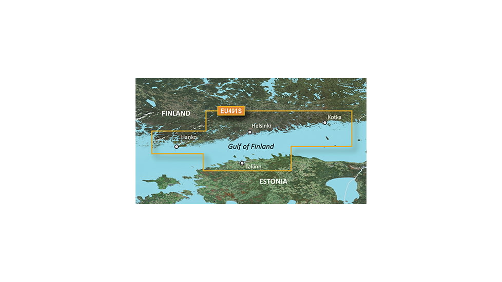 Garmin BlueChart g2 Vision - Kotka to Hanko JUL 08 (EU491S) SD Card 010-C0835-00
