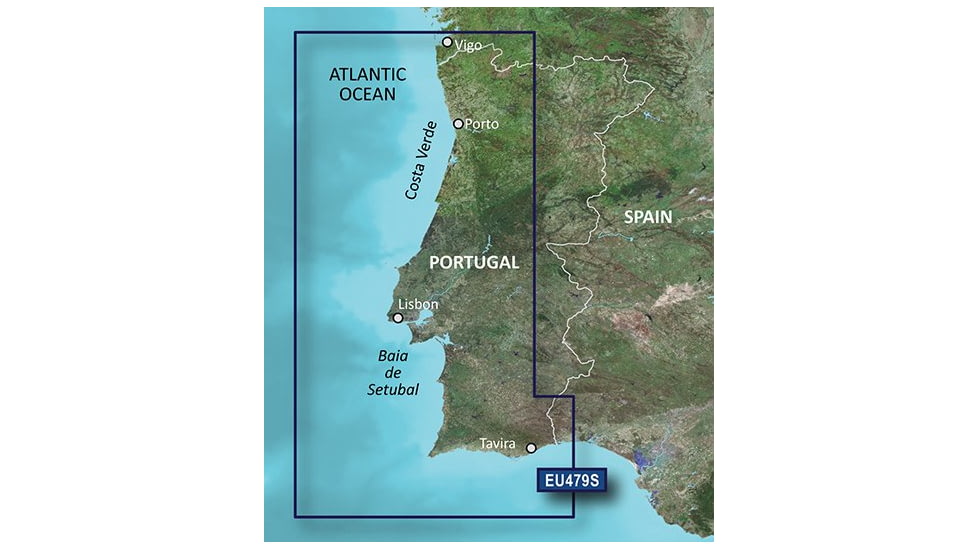 Garmin BlueChart g2 Vision - Portugal JUL 08 (EU479S) SD Card 010-C0823-00