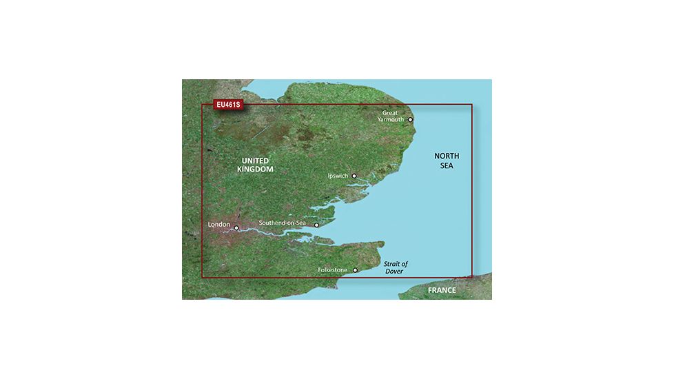 Garmin BlueChart g2 Vision - Thames Estuary JUL 08 (EU461S) SD Card 010-C0805-00