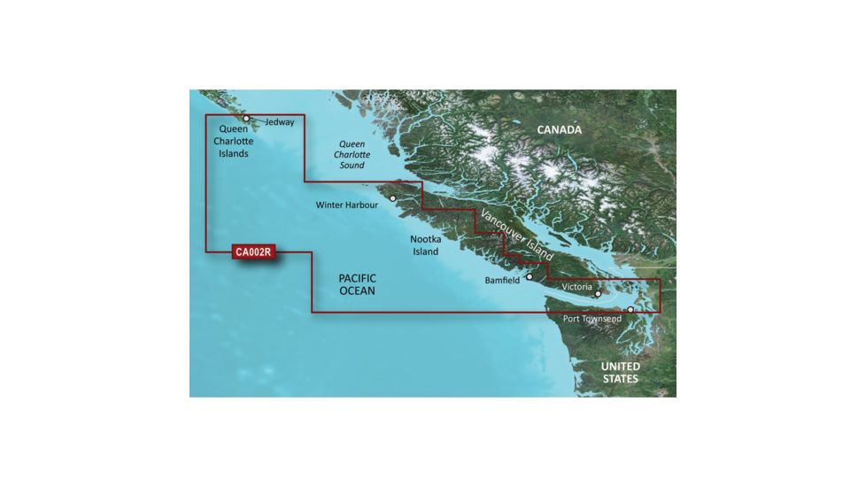 Garmin BlueChart g3 Vision HD - VCA018R - Inside - Outside Passage - microSD/SD, 010-C1105-00