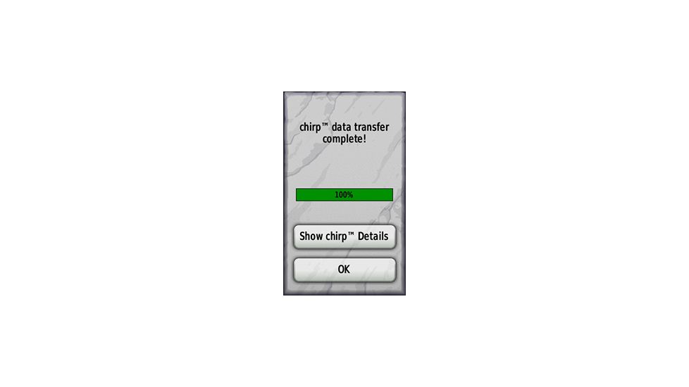 Garmin Chirp Geocaching Beacon Screenshot
