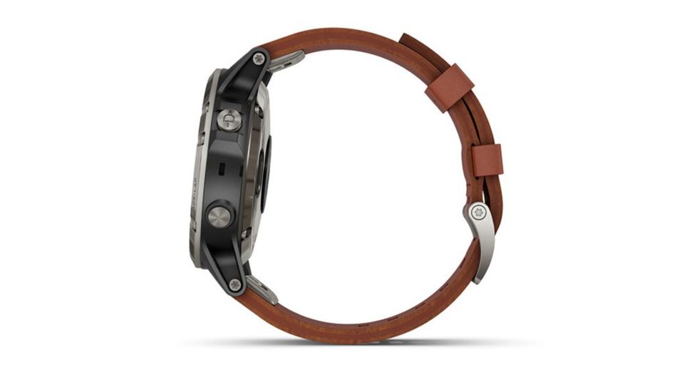 Garmin D2 Delta, Sapphire, GPS Watch, Leather, NA, Black/Brown 010-01988-30