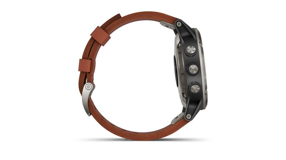 Garmin D2 Delta, Sapphire, GPS Watch, Leather, NA, Black/Brown 010-01988-30