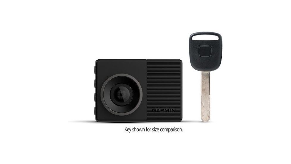 Garmin Dash Cam 46 w/ Built-in Display, 1080P, 140 Degrees, Black, 010-02231-00