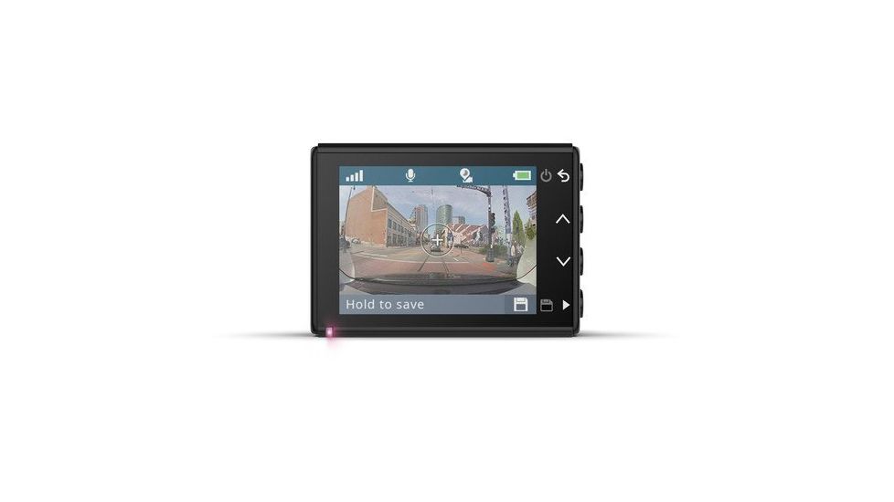 Garmin Dash Cam 66W w/ Built-in Display, 1440P, 180 Degrees, Black, 010-02231-05