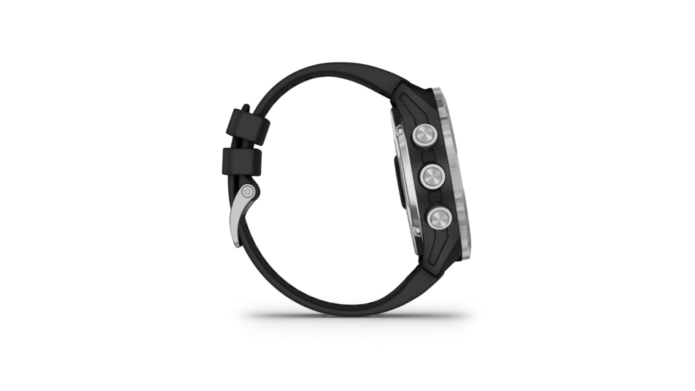 Garmin Descent Mk2, Stainless Steel with Black Band, Stainless/Black, 010-02132-00