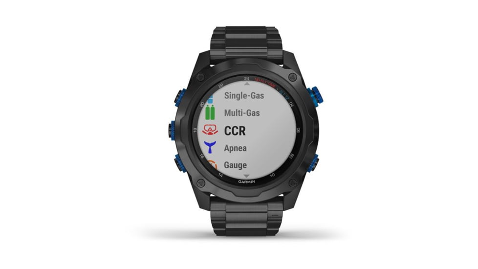 Garmin Descent Mk2i Diving Watch w/ Descent T1 Bundle, Titanium Carbon Gray DLC with DLC Titanium Band, 010-02132-02