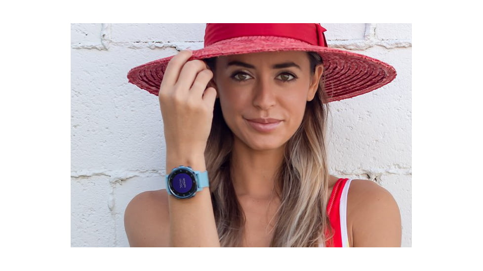 Garmin Descent Mk2S Diving Watch, Mineral Blue with Sea Foam Silicone Band, 010-02403-06