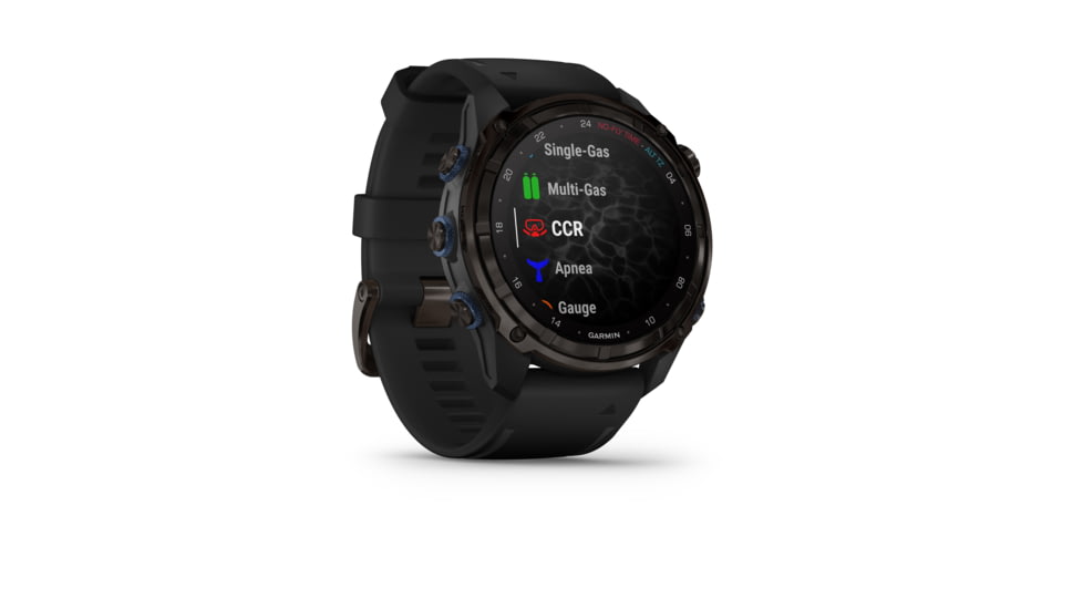 Garmin Descent Mk3i 51 mm, Carbon Gray DLC Titanium with Black Silicone Band, 010-02752-10