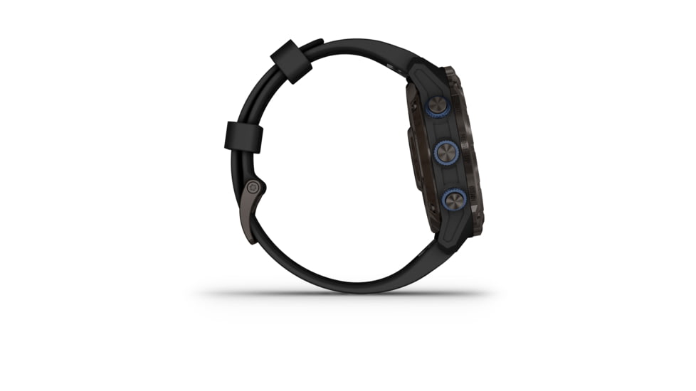 Garmin Descent Mk3i 51 mm, Carbon Gray DLC Titanium with Black Silicone Band, 010-02752-10