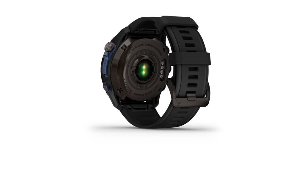 Garmin Descent Mk3i 51 mm, Carbon Gray DLC Titanium with Black Silicone Band, 010-02752-10