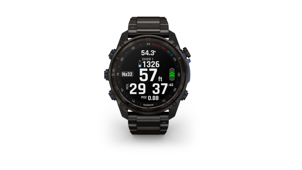 Garmin Descent Mk3i 51 mm, Carbon Gray DLC Titanium with DLC Titanium Band, 010-02752-13