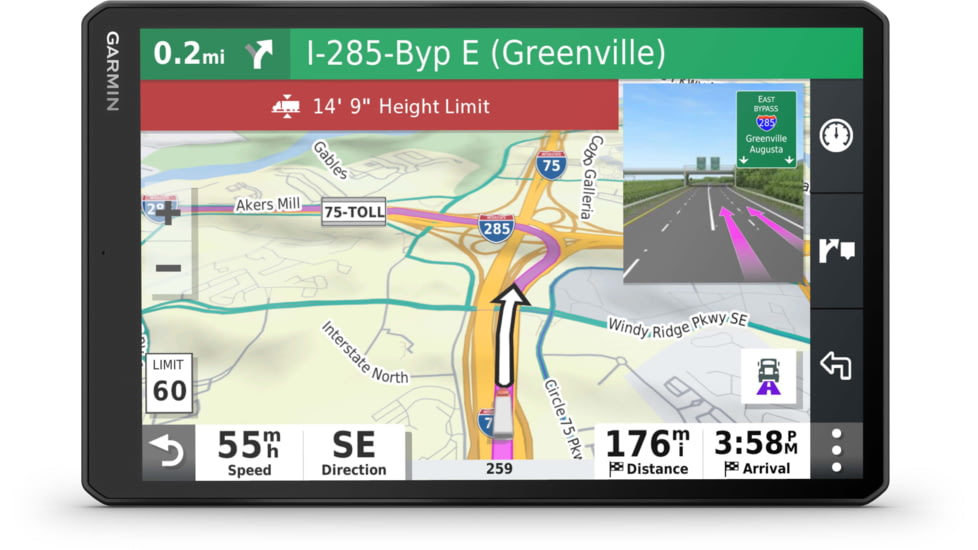Garmin dezl OTR1000 GPS, Black, 010-02315-00