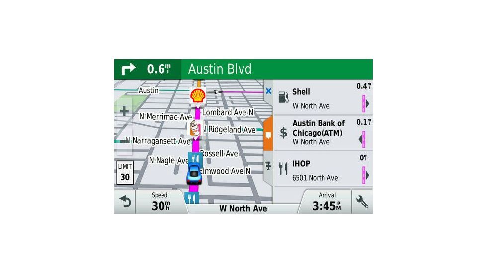 Garmin Drive 50 USA GPS Navigator w/5in Dual-Orientation Display 010-01532-0D