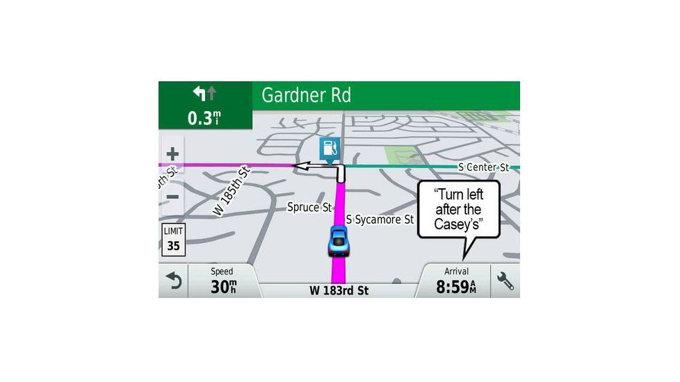 Garmin Drive 50 USA GPS Navigator w/5in Dual-Orientation Display 010-01532-0D