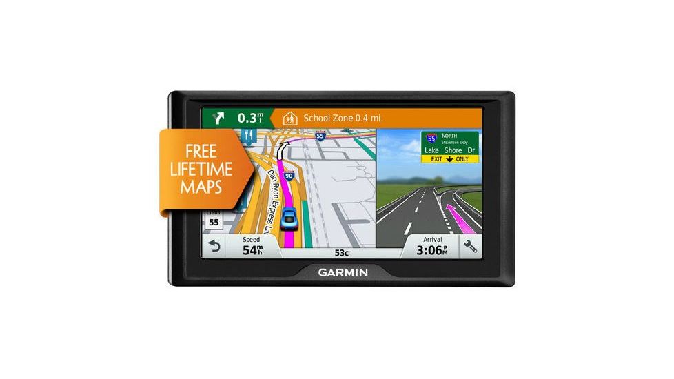 Garmin Drive 60LM USA GPS Navigator w/6in Dual-Orientation Display 010-01533-0C
