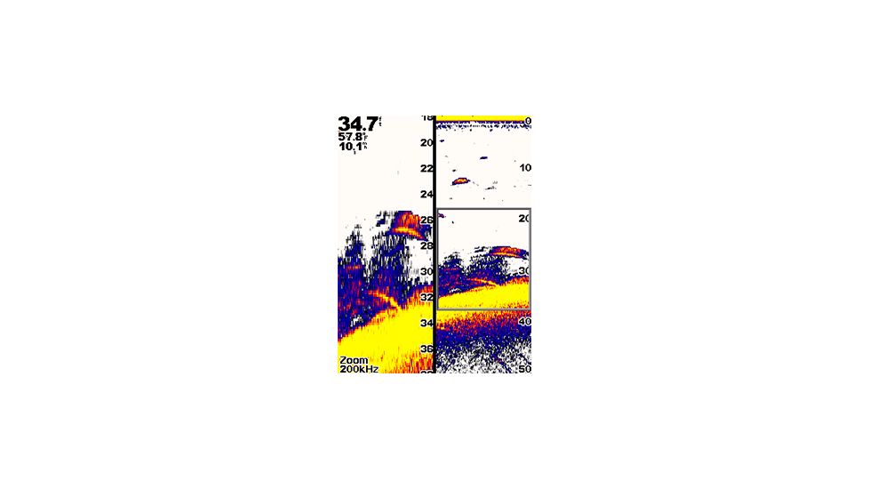 Garmin echo 500c Fishfinder Screenshot