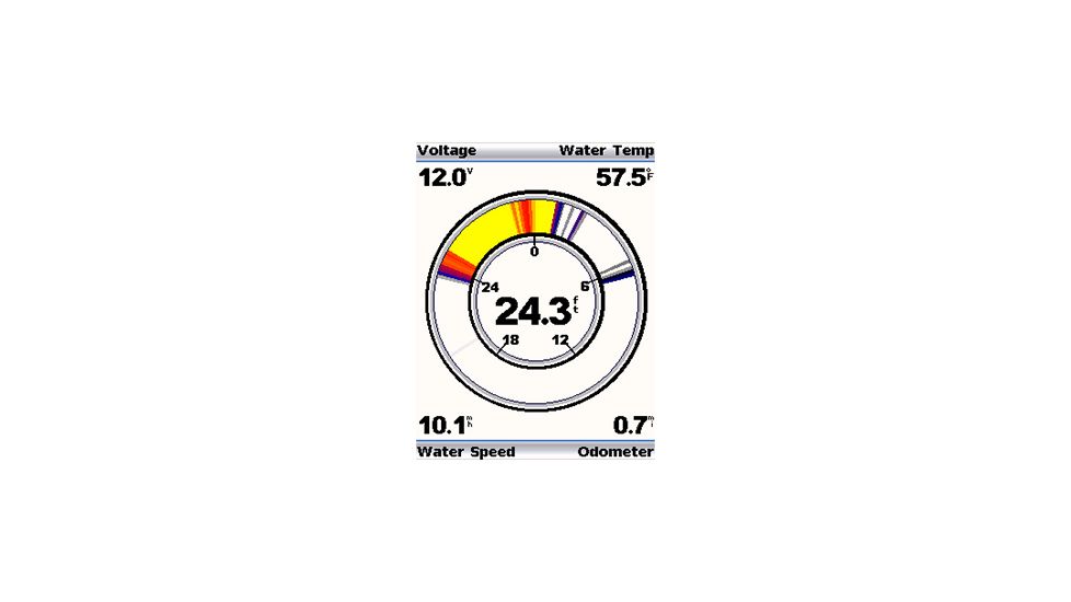 Garmin echo 500c Fishfinder Screenshot