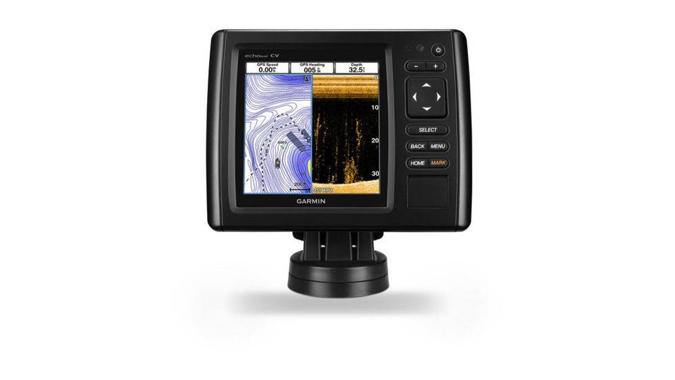 Garmin EchoMAP CHIRP 53 cv, US Lakes, w/Xdcr, Black GA-0100179801