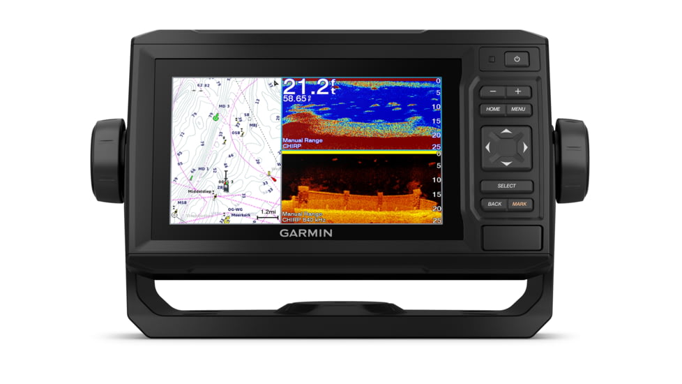 Garmin Echomap UHD 64cv, US Offshore g3, w/o xdcr, Black, 010-02331-00