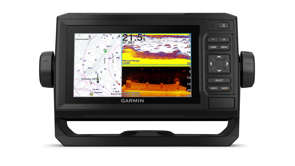 Garmin Echomap UHD 64cv, US Offshore g3, w/o xdcr, Black, 010-02331-00