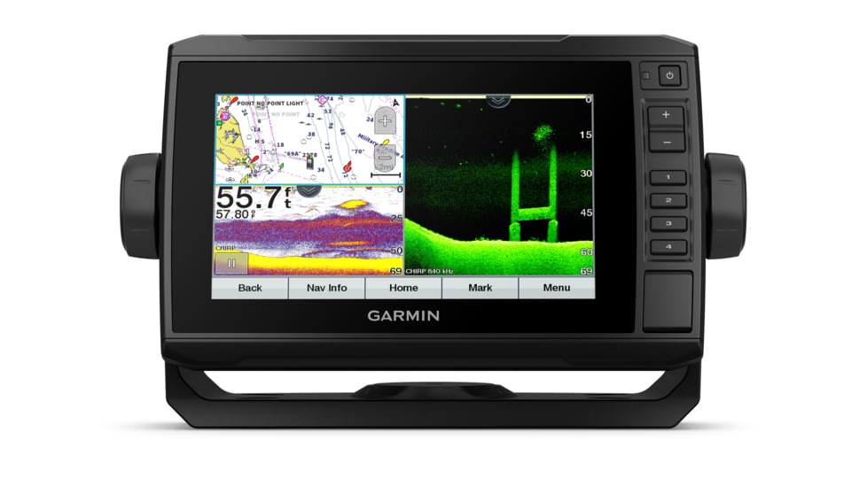 Garmin Echomap UHD 72cv, WW, w/o xdcr, Black, 010-02333-00