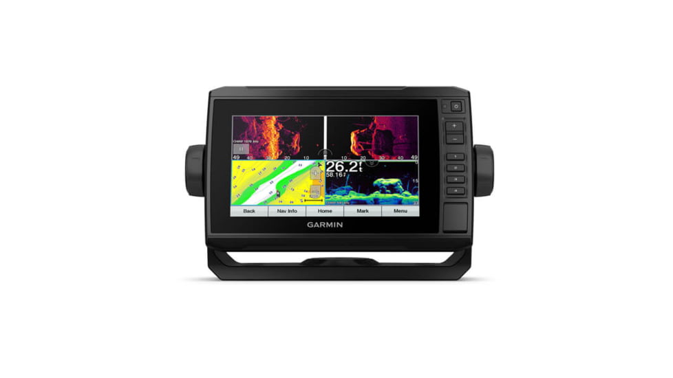 Garmin Echomap UHD 73sv Fishfinder, US LakeVu g3, w/GT56 XDCR, Black, 010-02519-01