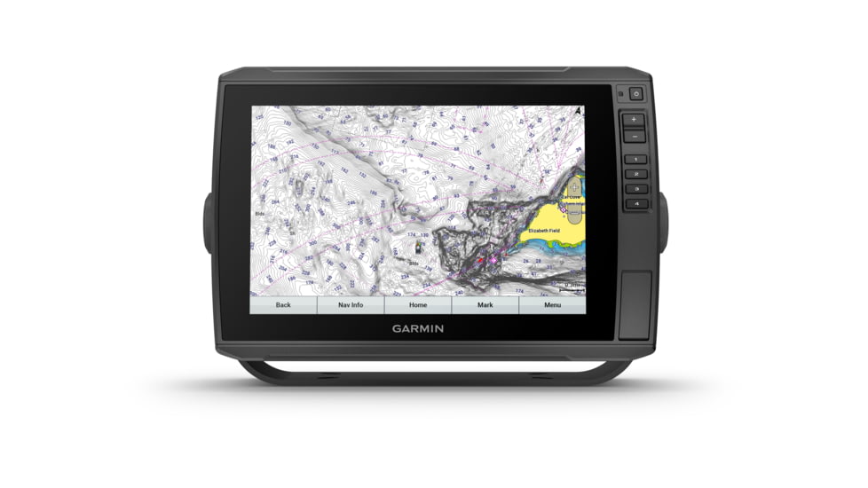 Garmin Echomap Ultra 106sv Fishfinder, Garmin Navionics+ Canada coastal content, 010-02112-50