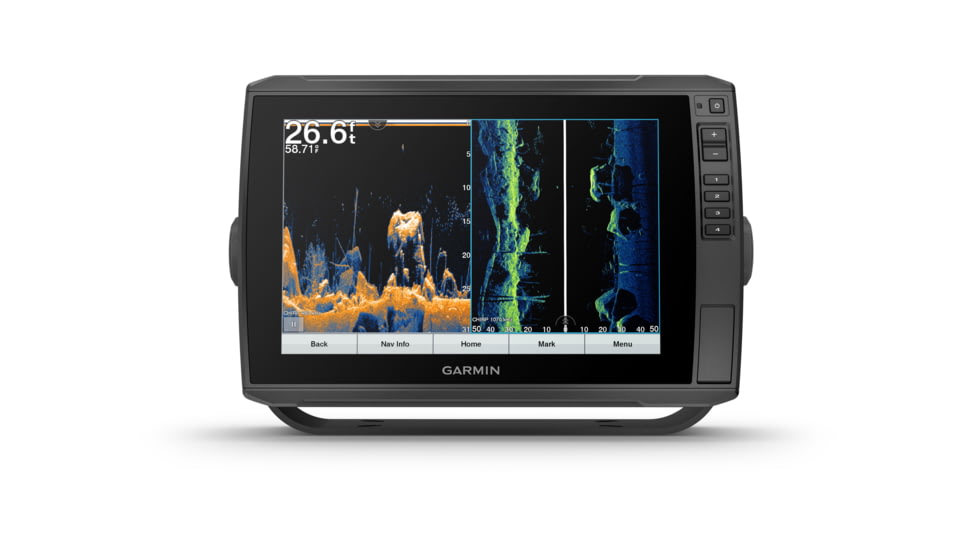 Garmin Echomap Ultra 106sv Fishfinder, GT56UHD-TM Transducer, Garmin Navionics+ Canada coastal content, 010-02527-51