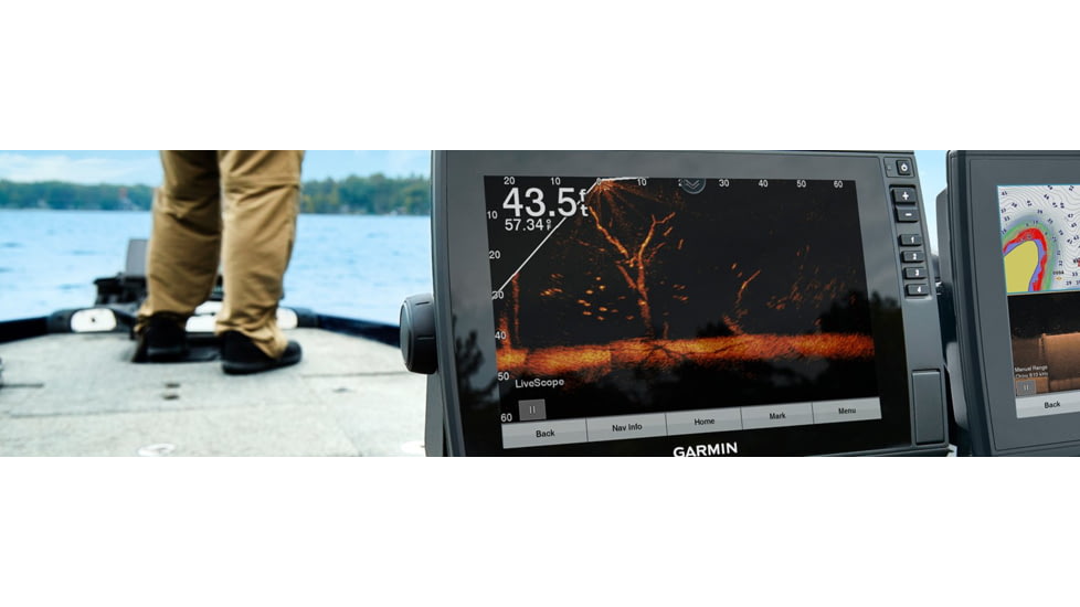 Garmin Echomap Ultra 122sv Fishfinder, WW, w/o XDCR, Black, 010-02113-00