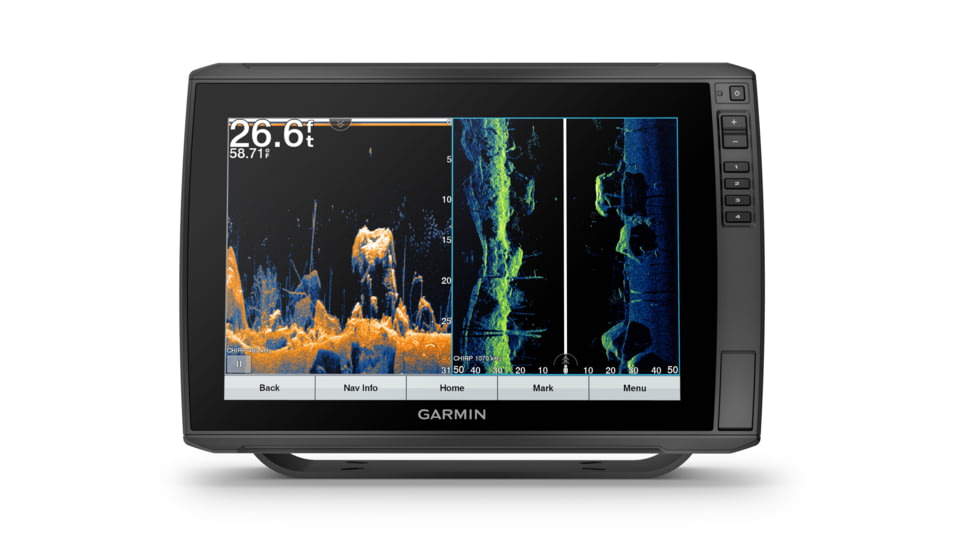 Garmin Echomap Ultra 126sv Fishfinder, GT56UHD-TM Transducer, Garmin Navionics+ Canada coastal content, 010-02529-51