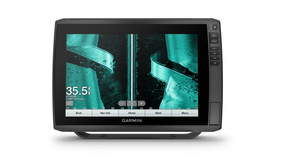 Garmin Echomap Ultra 126sv Fishfinder, GT56UHD-TM Transducer, Garmin Navionics+ Canada coastal content, 010-02529-51