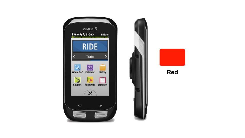 Garmin Edge 1000 Silicone Case, Red 010-12026-01