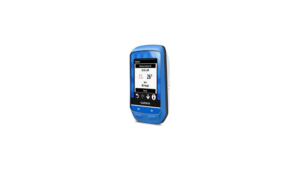 Garmin Edge 510 Bundle Bike GPS, Blue 010-01064-05