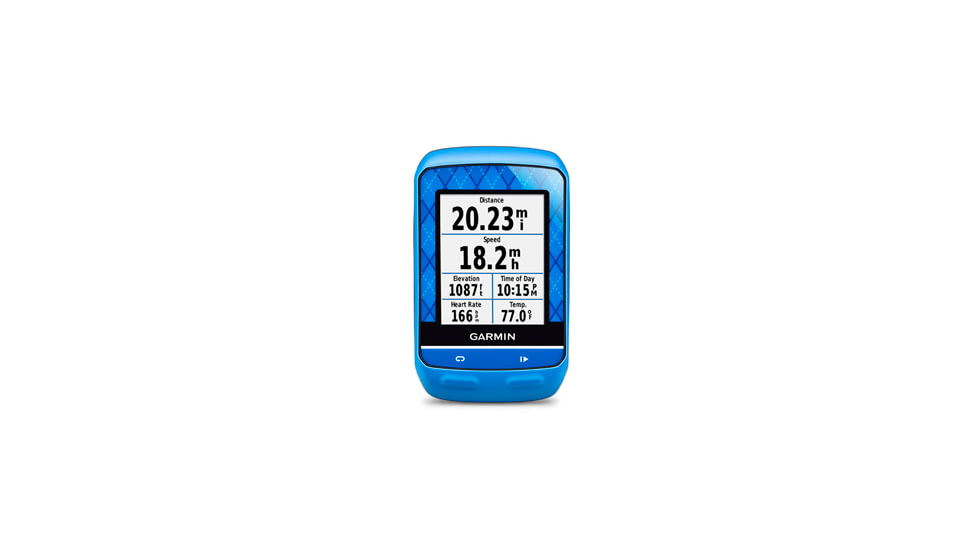 Garmin Edge 510 Bundle Bike GPS, Blue 010-01064-05