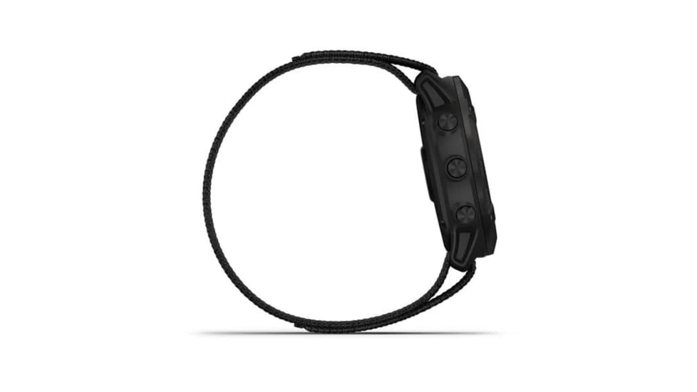 Garmin Enduro Watches, Black DLC Body with Nylon Band, 010-02408-01