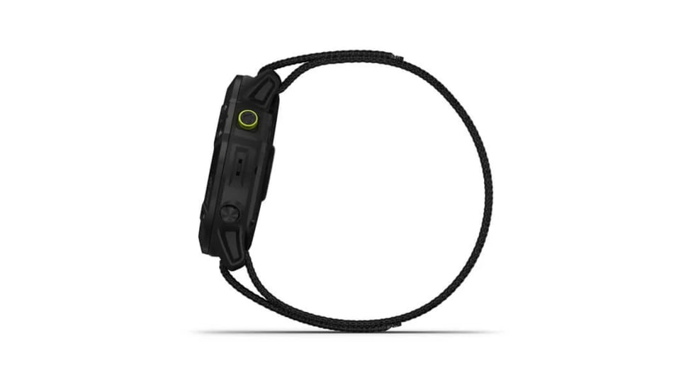 Garmin Enduro Watches, Black DLC Body with Nylon Band, 010-02408-01
