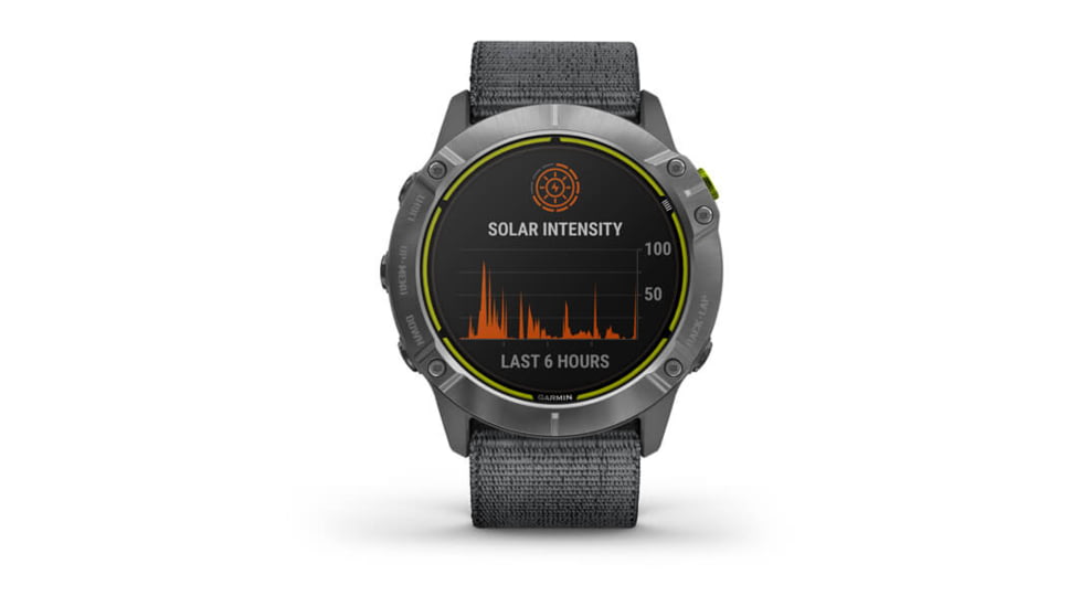 Garmin Enduro Watches, Silver/Gray Body with Slate Band, 010-02408-00