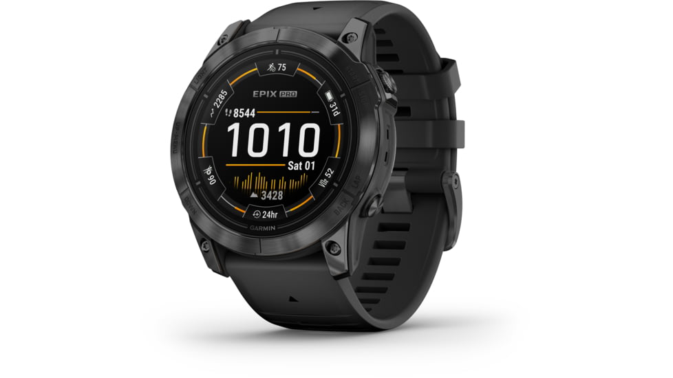 Garmin Epix Pro Gen 2 - Standard Edition Watches, 51mm, Slate Gray w/ Black Band, 010-02804-20