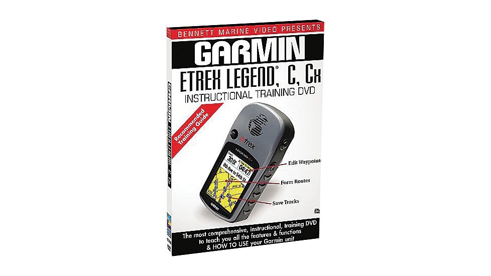 Garmin eTrex Venture, Legend, Vista instructional DVD Navigation Device Accessories GA-XA-010-10674-00