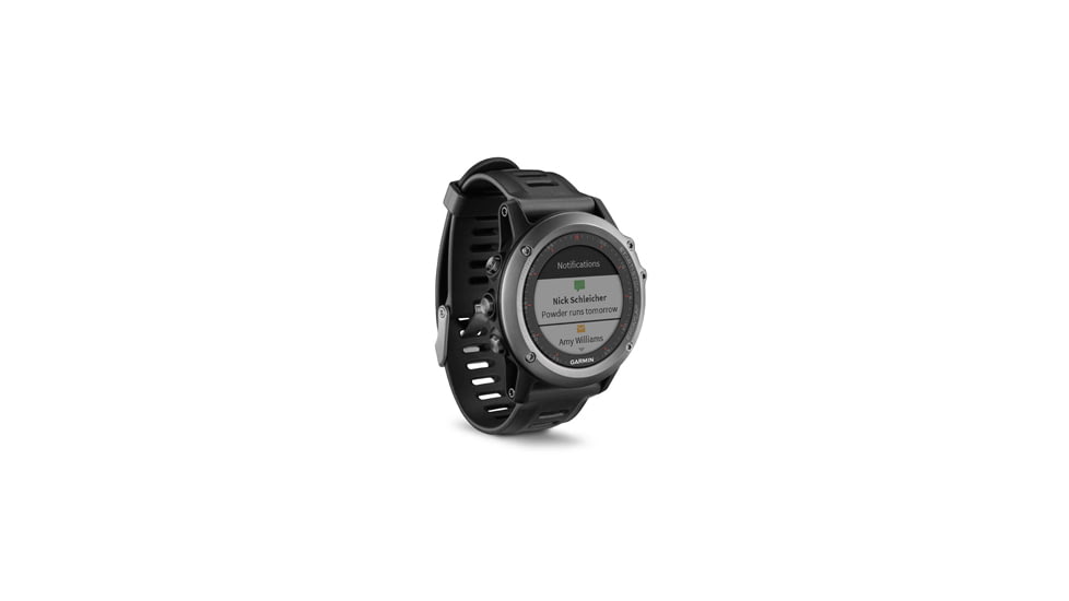 Garmin Fenix 3 Multisport Training GPS Watch,Black 010-01338-00