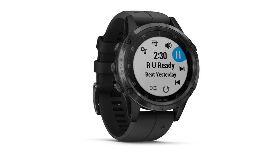 Garmin Fenix 5 Plus, Sapphire, GPS Watch, NA, Black/Black 010-01988-00